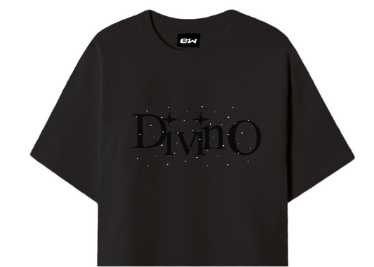 Black rhinestone shirt